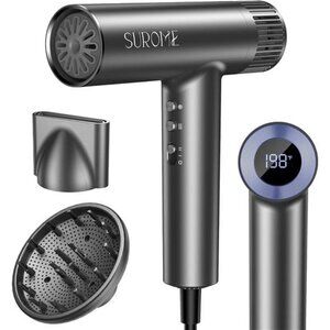 Blow Dryer,110000RPM High-Speed Brushless Motor, Fast-Drying Negative Ions